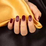 أظافر جل "الكرز الداكن" - عنابي فاخر