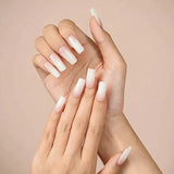 ملصقات أظافر جل (شبه صلبة) - أومبري وردي ناعم