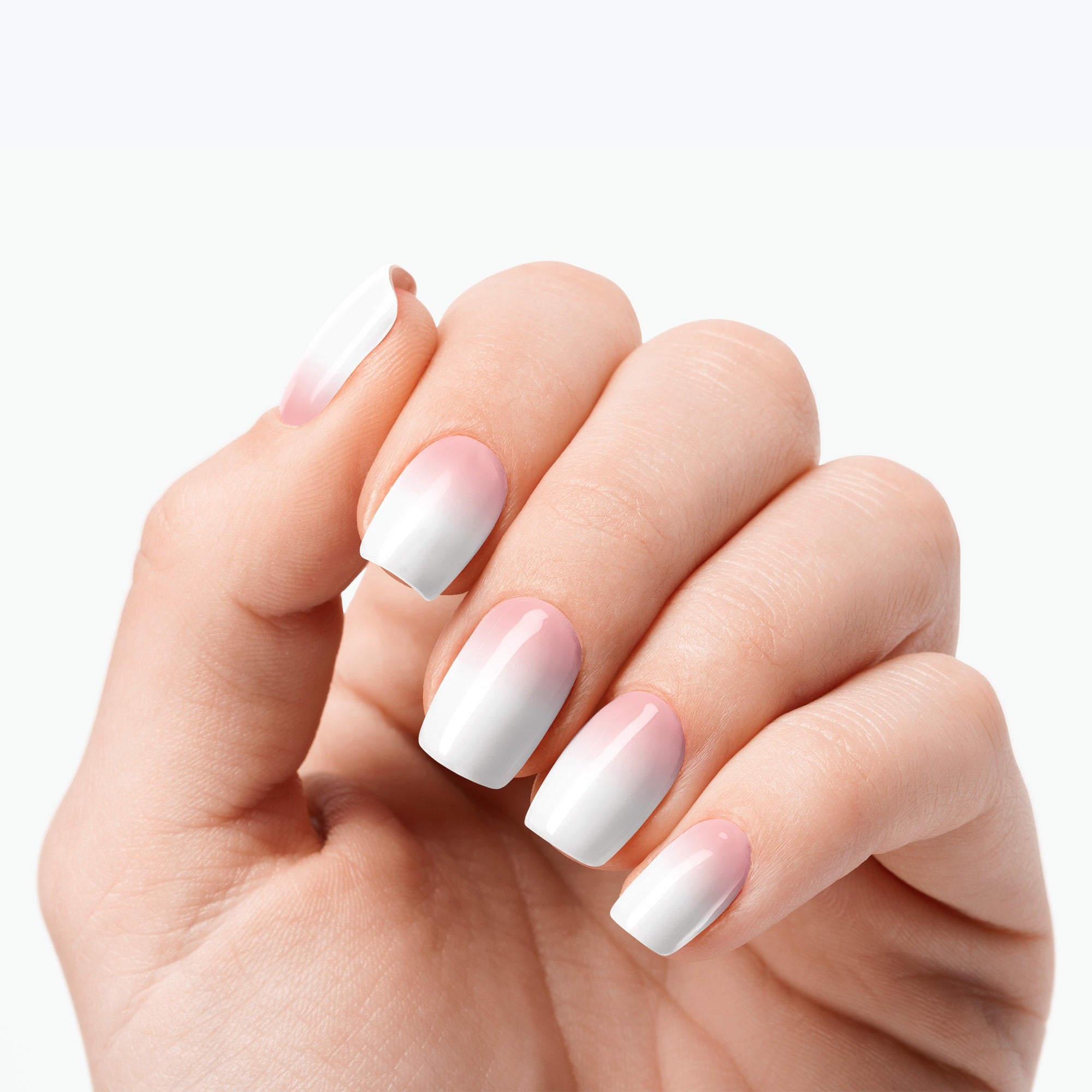 أومبري وردي ناعم